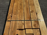 Ca. 23x douglas planken geschaafd - afbeelding 1 van  2