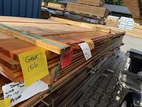 Ca. 23x douglas wisselsponning/halfhoutsrabat, 18x190mm, lengte 13/400cm 10/450cm - afbeelding 2 van  3