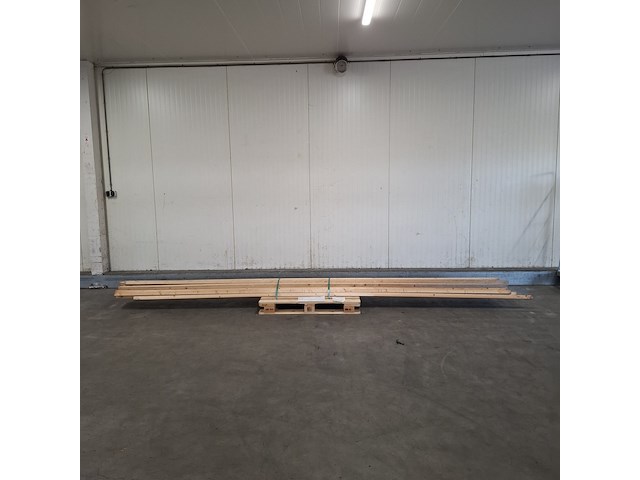 Ca. 23x houten lat - afbeelding 1 van  5