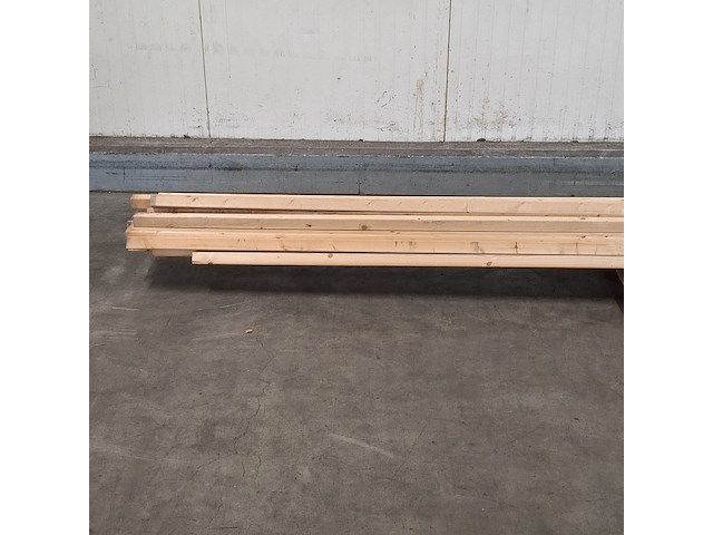 Ca. 23x houten lat - afbeelding 2 van  5