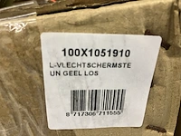 Ca. 24x 100 schutting/vlechtscherm steun verzinkt - afbeelding 3 van  3