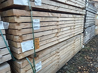 Ca. 24x douglas balken fijnbezaagd, 75x175mm, lengte 300cm - afbeelding 4 van  4