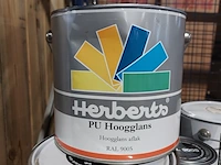 Ca. 24x herberts pu hoogglans aflak diverse kleuren - afbeelding 2 van  7