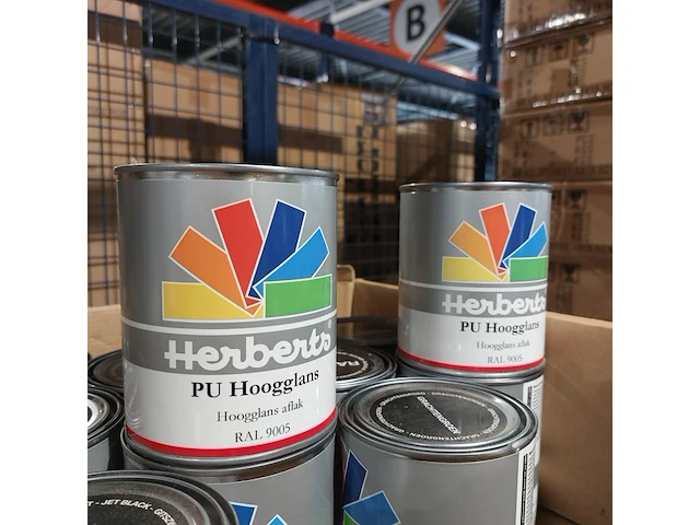 Ca. 24x herberts pu hoogglans aflak diverse kleuren - afbeelding 7 van  7