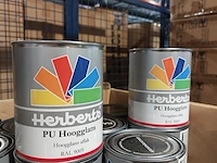 Ca. 24x herberts pu hoogglans aflak diverse kleuren - afbeelding 7 van  7