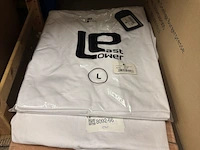 Ca. 24x heren t-shirt maat l lower east, wit - afbeelding 1 van  2