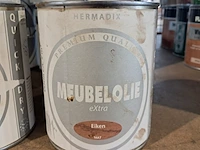 Ca. 24x hermadix trappenlak, parketolie en meubellak - afbeelding 2 van  9