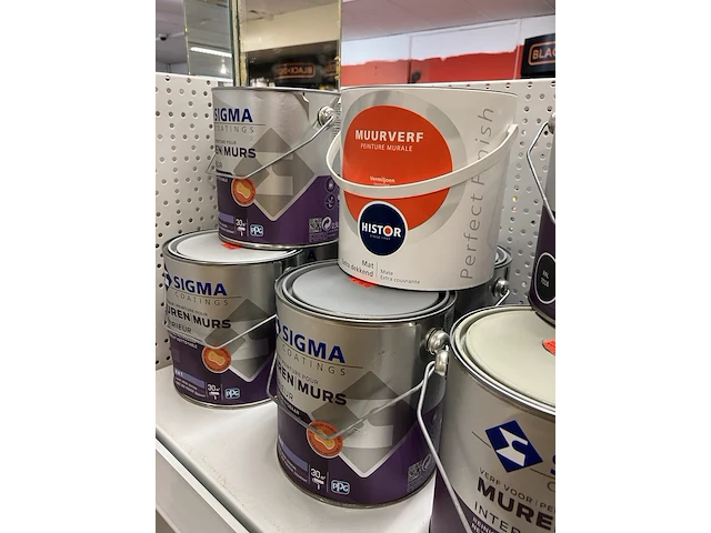 Ca. 24x histor sigma muurverf 2,5 ltr - afbeelding 5 van  5