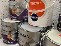 Ca. 24x histor sigma muurverf 2,5 ltr - afbeelding 5 van  5