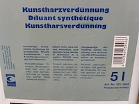Ca. 24x kunstharsverdunner 5l, relius - afbeelding 4 van  6