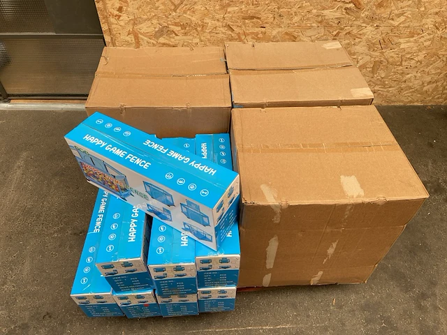 Ca. 24x speelboxen voor kinderen - grondbox - babybox, rood - afbeelding 2 van  6