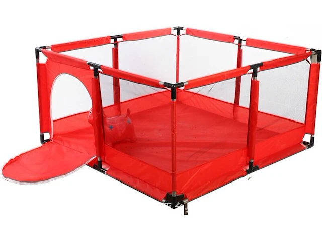 Ca. 24x speelboxen voor kinderen - grondbox - babybox, rood - afbeelding 5 van  6