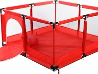 Ca. 24x speelboxen voor kinderen - grondbox - babybox, rood - afbeelding 5 van  6