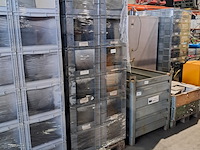 Ca. 24x stapelbaar opbergkrat, grijs - afbeelding 1 van  4