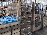 Ca. 24x stapelbaar opbergkrat, grijs - afbeelding 1 van  4