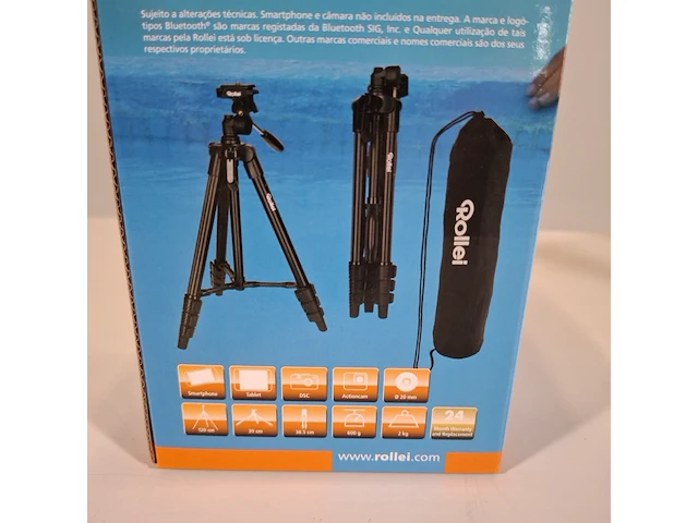Ca. 24x telefoonstatief, rollei, smartphone stativ traveler - afbeelding 5 van  5