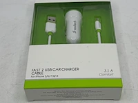 Ca. 24x usb autolader soultech, sc343b - afbeelding 1 van  4