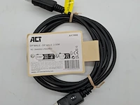 Ca. 250x display port kabel, act, ak3980 dp male 2.00m - afbeelding 1 van  5