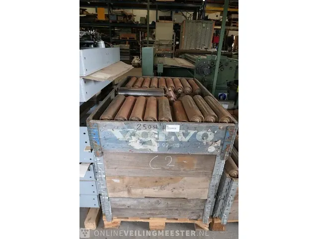 Ca 250x rol voor rollenbaan - afbeelding 1 van  5