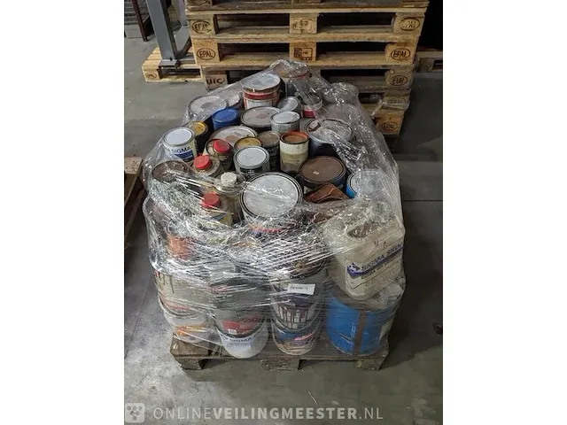 Ca. 250x verf uit schilderswerkplaats sikkens, sigma, histor, diverse kleuren - afbeelding 4 van  4