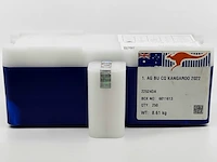 Ca. 250x zilveren munt elizabeth ii, austalian kangaroo 2022