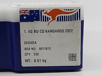 Ca. 250x zilveren munt elizabeth ii, austalian kangaroo 2022 - afbeelding 4 van  5