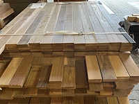 Ca. 255x ipé planken geschaafd country grade, 21x70mm, lengte 42/65cm, 81/95cm, 80/125cm, 52/155cm - afbeelding 1 van  3