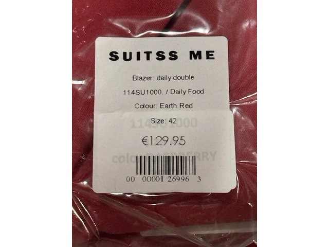 Ca. 25x broek en 22x colbert, suitss me, daily food, earth red - afbeelding 7 van  8