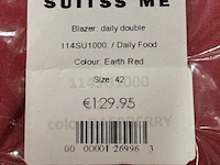 Ca. 25x broek en 22x colbert, suitss me, daily food, earth red - afbeelding 7 van  8