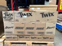 Ca. 25x doos snoep en chocola (ca. 3000 stuks totaal) w.o. m&m's, mars, snickers, twix