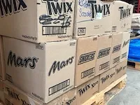 Ca. 25x doos snoep en chocola (ca. 3000 stuks totaal) w.o. m&m's, mars, snickers, twix - afbeelding 9 van  9
