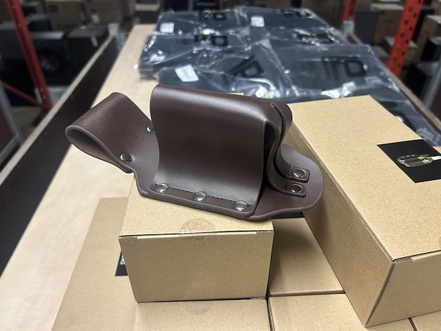 Ca. 25x draagbare bierholster voor aan riem, dkds - afbeelding 1 van  6