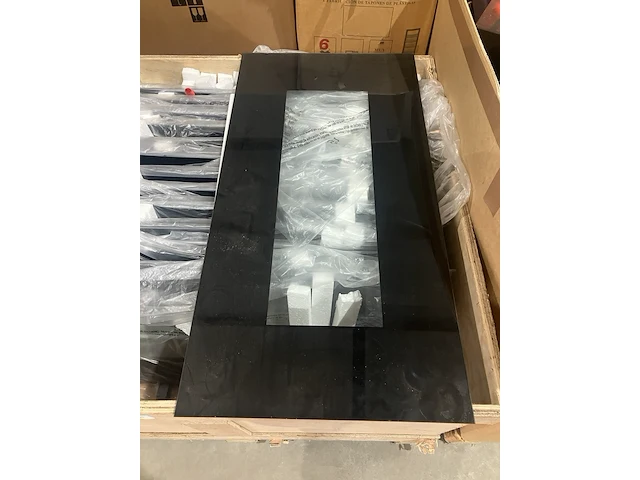 Ca. 25x glas voor voorzethaard - afbeelding 2 van  5