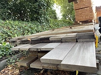 Ca. 25x ipé planken geschaafd, 21x110-120mm - afbeelding 3 van  3