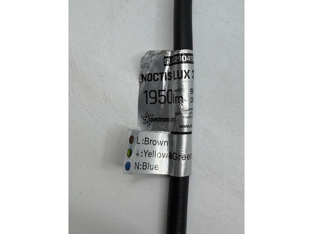Ca. 25x led buitenschijnwerper met snoer noctis, lux 3, zwart - afbeelding 3 van  9