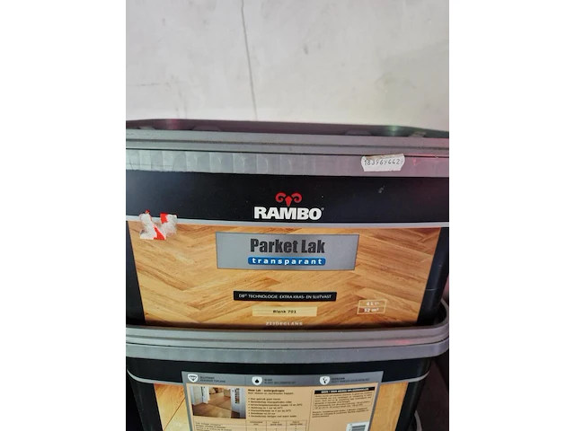 Ca. 25x parketlak, rambo á 4 liter - afbeelding 3 van  6