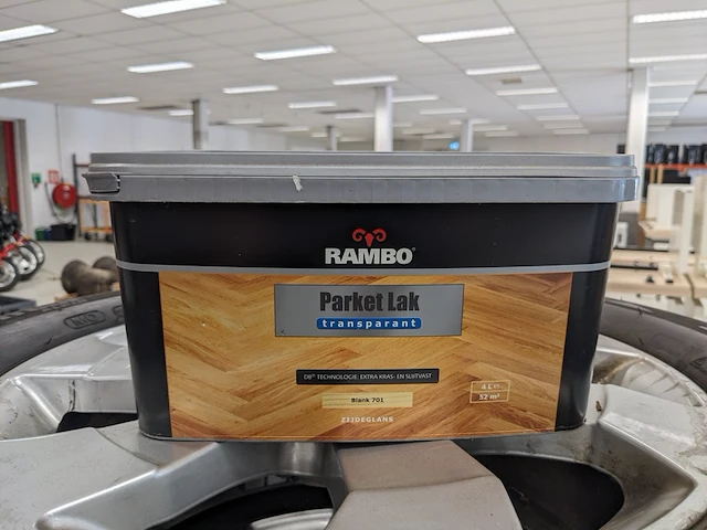 Ca. 25x parketlak, rambo á 4 liter - afbeelding 4 van  6