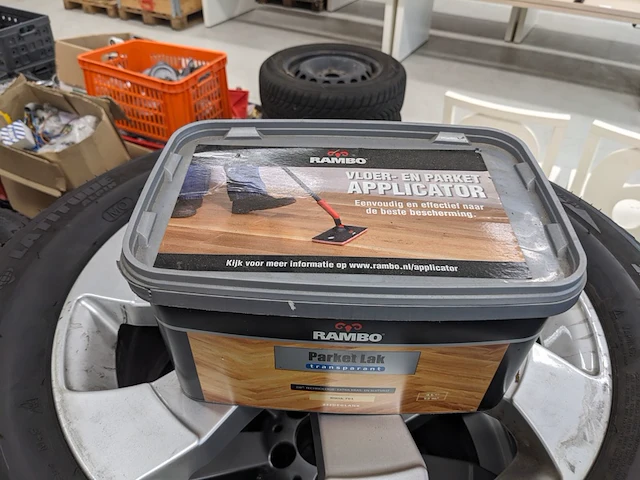 Ca. 25x parketlak, rambo á 4 liter - afbeelding 5 van  6