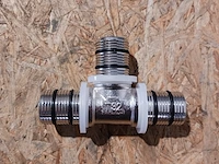 Ca. 25x pex koppeling 32mm x 32mm x 32mm t stuk , ifan, 2023 - afbeelding 2 van  7