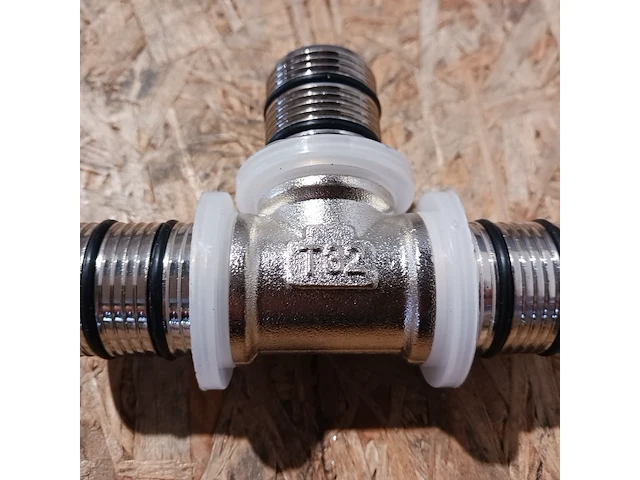 Ca. 25x pex koppeling 32mm x 32mm x 32mm t stuk , ifan, 2023 - afbeelding 3 van  7
