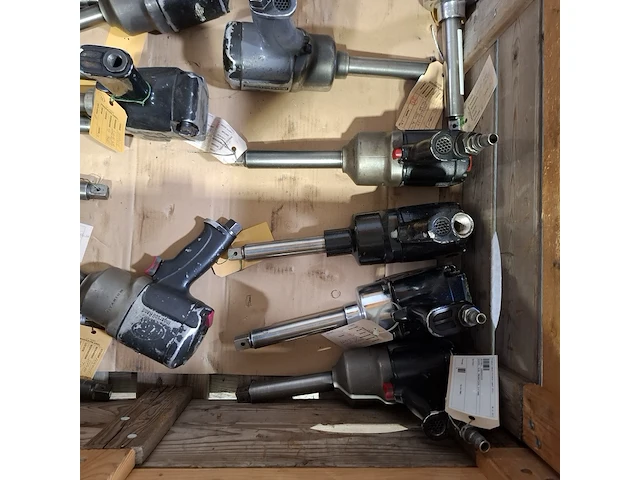 Ca. 25x pneumatische slagmoersleutel, ingersoll rand - afbeelding 7 van  12