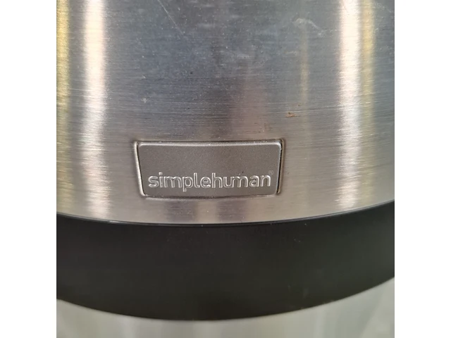 Ca. 25x rvs prullenbak, simple human - afbeelding 4 van  7