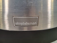 Ca. 25x rvs prullenbak, simple human - afbeelding 4 van  7