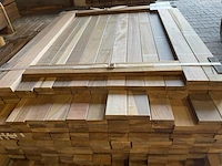 Ca. 263x ipé planken geschaafd country grade, 21x70mm, lengte 30/95cm, 138/125cm, 95/155cm - afbeelding 1 van  3