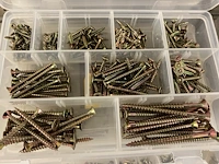 Ca. 26x assortiment spaanplaatschroeven torx - afbeelding 2 van  3