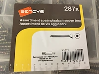 Ca. 26x assortiment spaanplaatschroeven torx - afbeelding 3 van  3