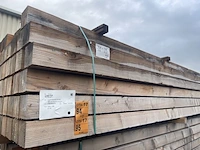 Ca. 26x douglas balken fijnbezaagd, 120x120mm, lengte 400cm - afbeelding 4 van  4
