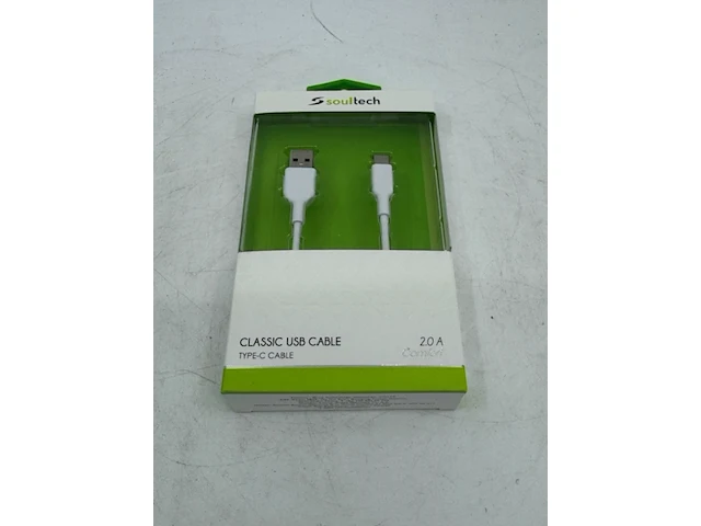 Ca. 270x laadsnoer usb-c soultech, dk022b - afbeelding 1 van  4