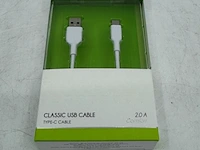 Ca. 270x laadsnoer usb-c soultech, dk022b - afbeelding 1 van  4