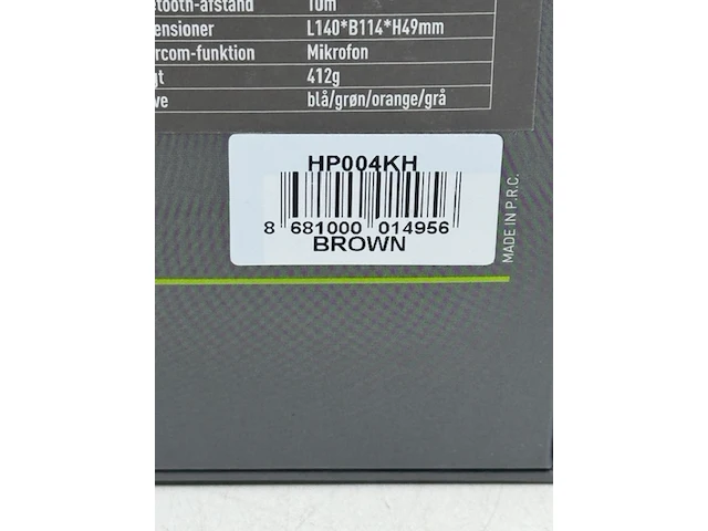 Ca. 27x bluetooth speaker soultech, hp004kh, bruin - afbeelding 3 van  4